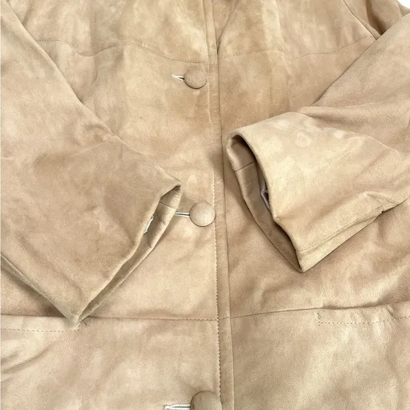 VTG mink collar shade coat jacket