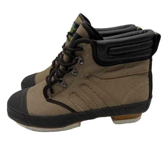 Wading Fishing Boots Mens 11 Dogwood Canyon Felt Wading #53220F Rubber Toe Shoe