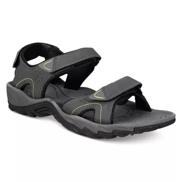 Weatherproof Vintage Men’s Brighton Adjustable Sandals Gray SZ 13