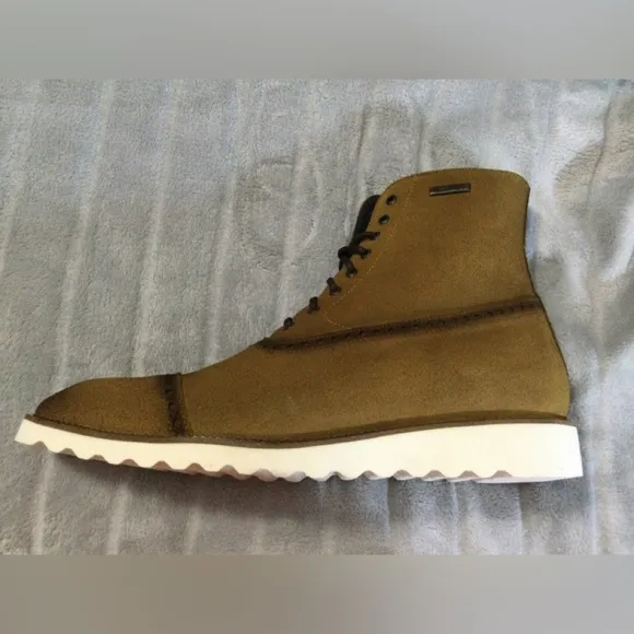 Weech Mens Valentine Oro Leather Chukka Boots Rubber Sole Size 10