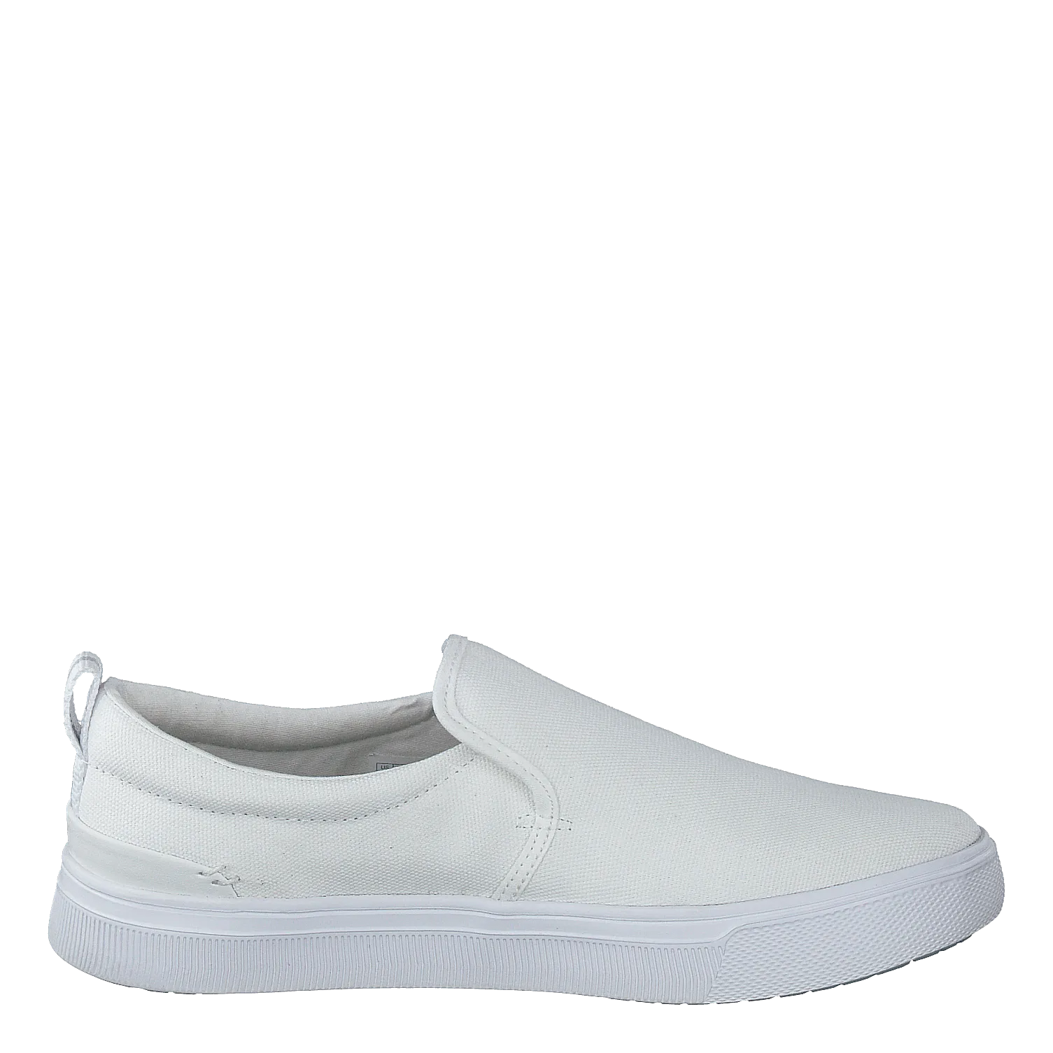 White Canvas Mn Trlt Slipon Ss White
