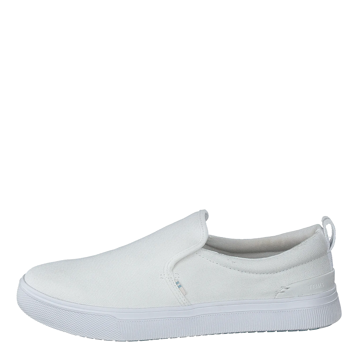 White Canvas Mn Trlt Slipon Ss White