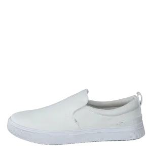 White Canvas Mn Trlt Slipon Ss White