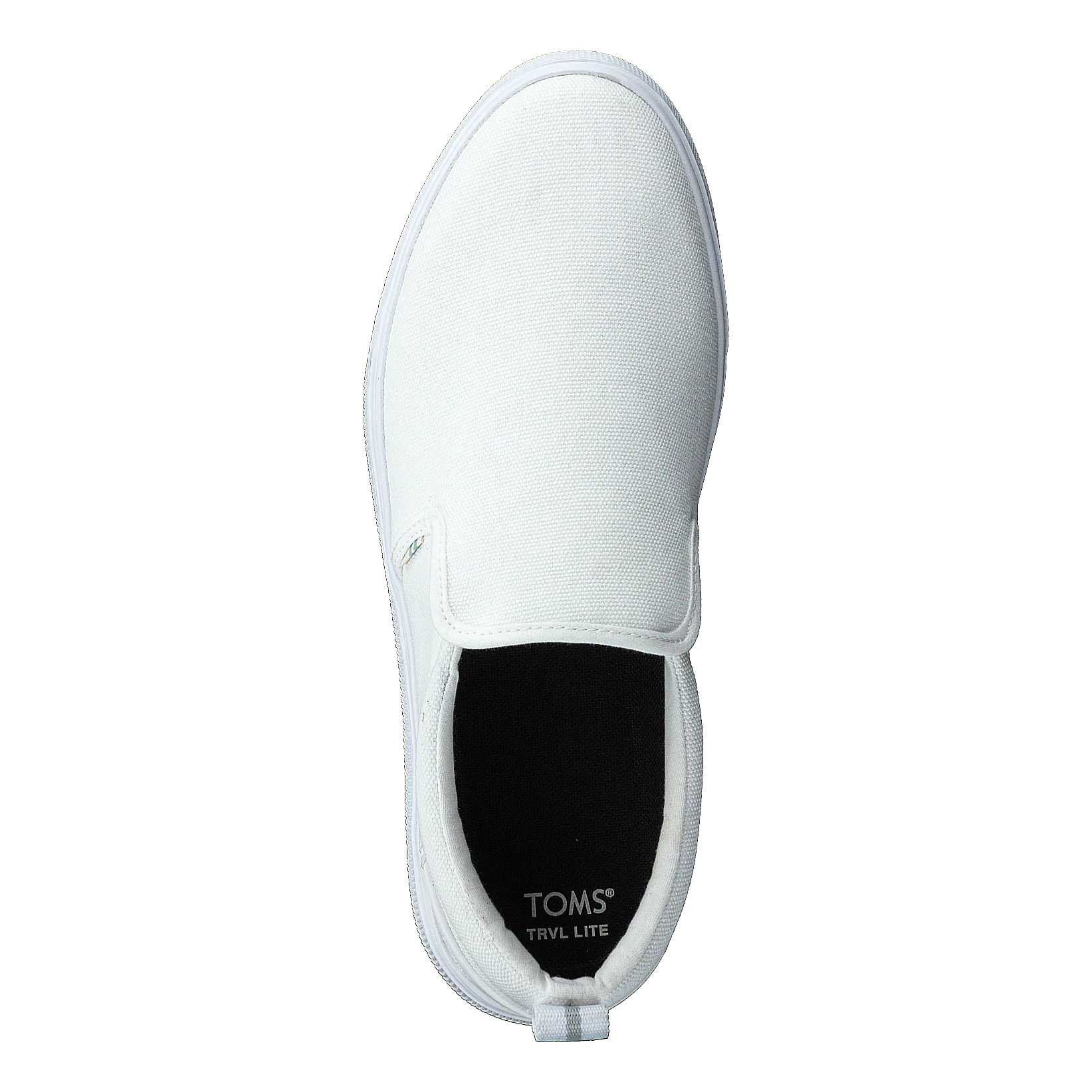 White Canvas Mn Trlt Slipon Ss White