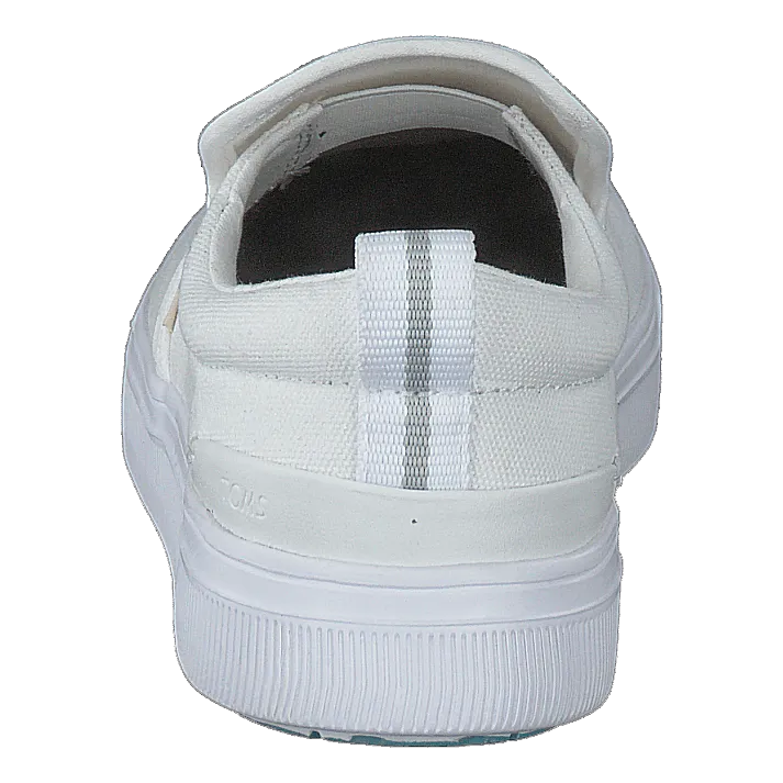 White Canvas Mn Trlt Slipon Ss White