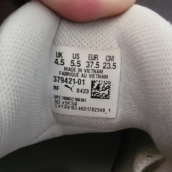 White MELO Kids Basketball Shoes