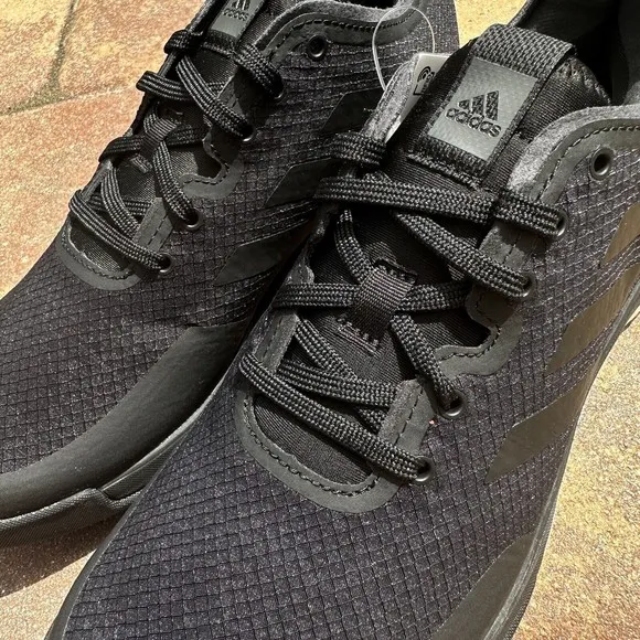 WOMEN'S adidas Crazyflight Triple Black Cross Trainer EF2677