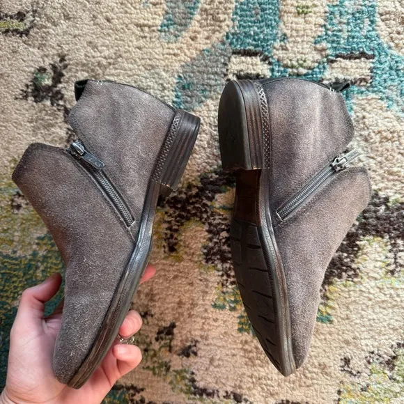 Women’s brown suede Pikolinos leather ankle boots