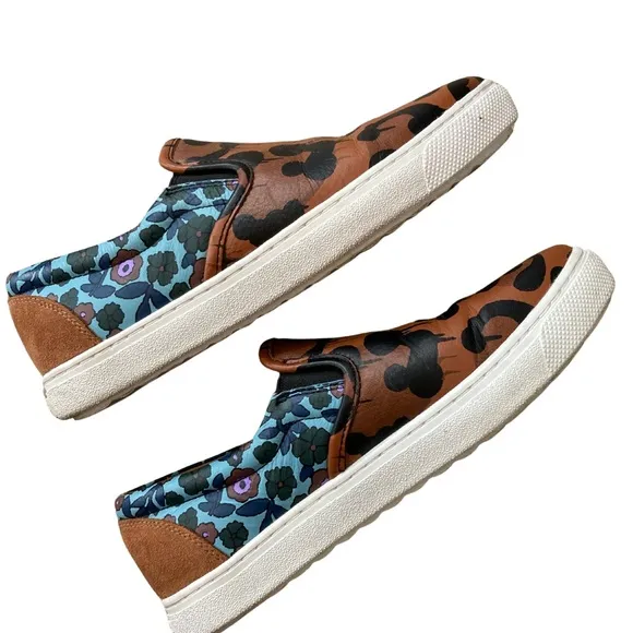 Women’s Coach Wild Beast Slip-On Sneakers – Size 7 Artsy, Fun, Dramatic