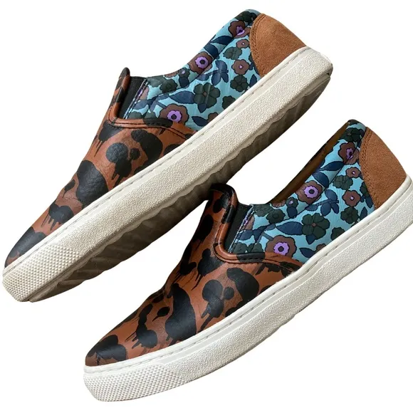 Women’s Coach Wild Beast Slip-On Sneakers – Size 7 Artsy, Fun, Dramatic
