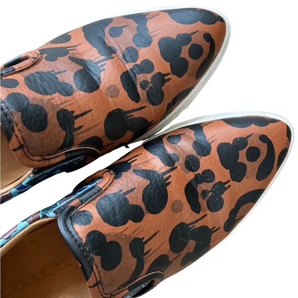 Women’s Coach Wild Beast Slip-On Sneakers – Size 7 Artsy, Fun, Dramatic