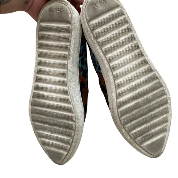 Women’s Coach Wild Beast Slip-On Sneakers – Size 7 Artsy, Fun, Dramatic