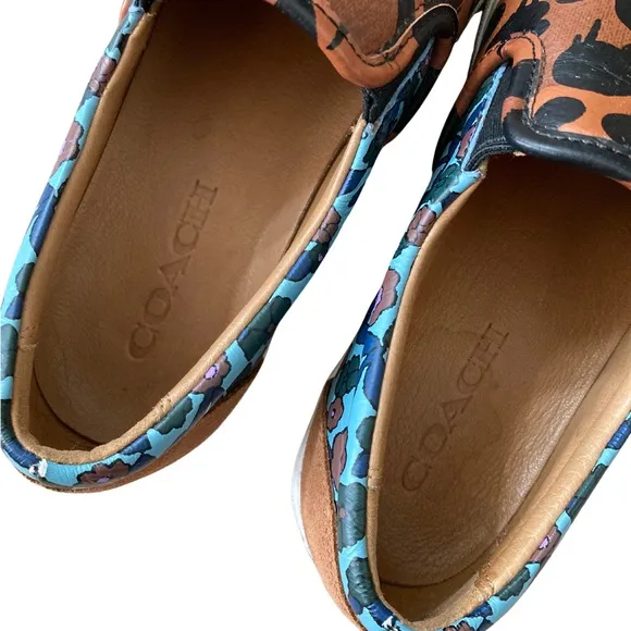 Women’s Coach Wild Beast Slip-On Sneakers – Size 7 Artsy, Fun, Dramatic