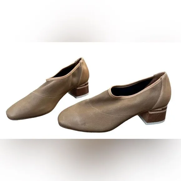 Womens Coclico $350 Euclid Pumps 35 / 5 Cream Heels Shoes