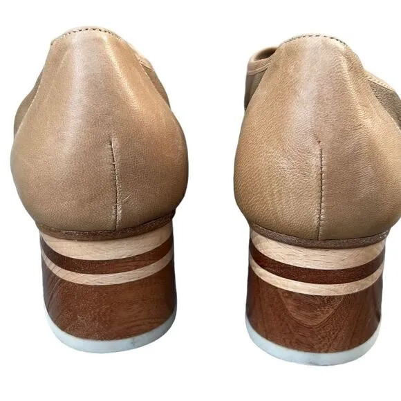Womens Coclico $350 Euclid Pumps 35 / 5 Cream Heels Shoes
