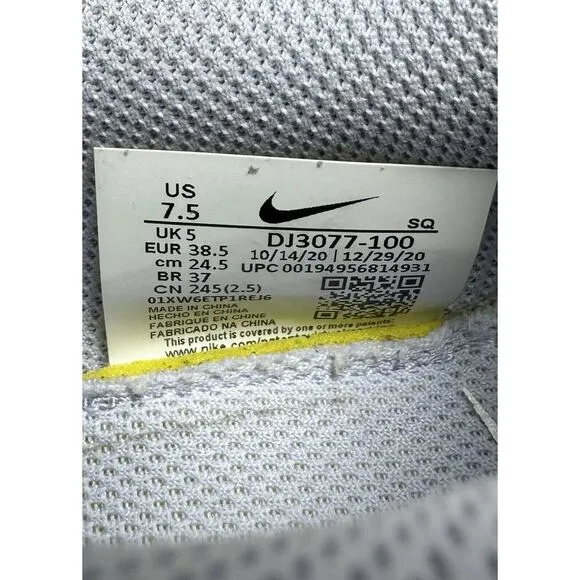 Women's Nike Dunk Low Disrupt Summit White/Ghost Sneakers Sz 7.5 Athletic