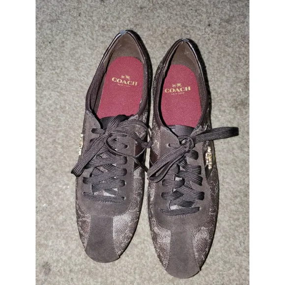 Women's size 11 Coach Sneakers Brown Size Unknown