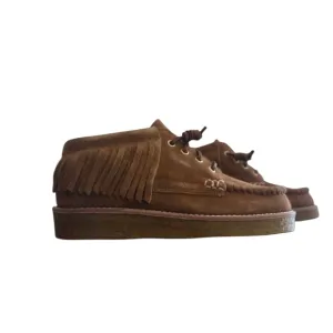Women's Sperry X Rebecca Minkoff Brown Suede Moccasin Shoes
