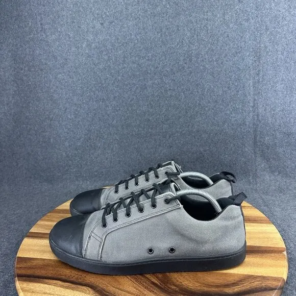 Woobies Tactical Mod-1 Cemento Gray Black Canvas Shoes Mens Size 11.5 USA Made