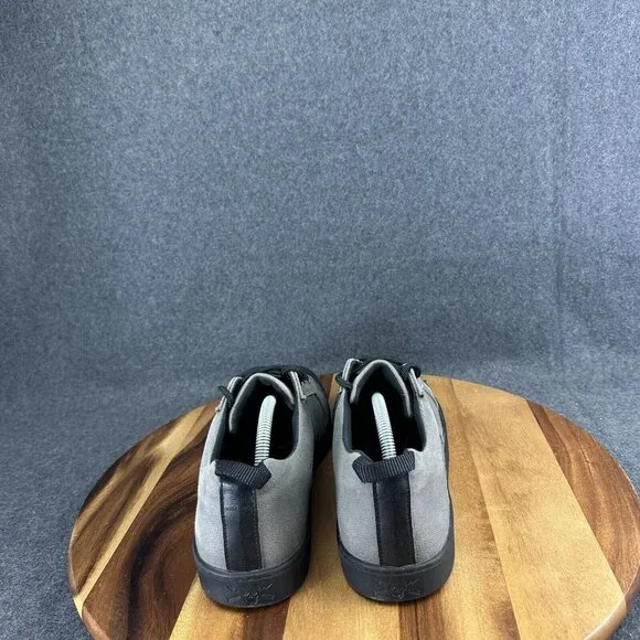 Woobies Tactical Mod-1 Cemento Gray Black Canvas Shoes Mens Size 11.5 USA Made