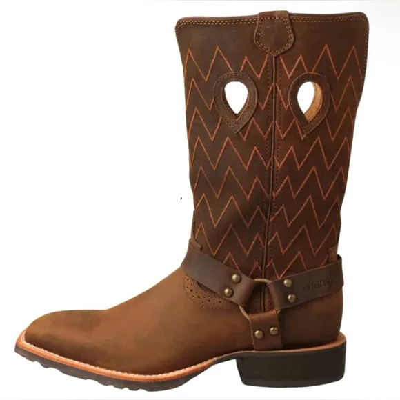 WRANGLER WOMEN'S HARNESS COWBOY Boots Sz 9