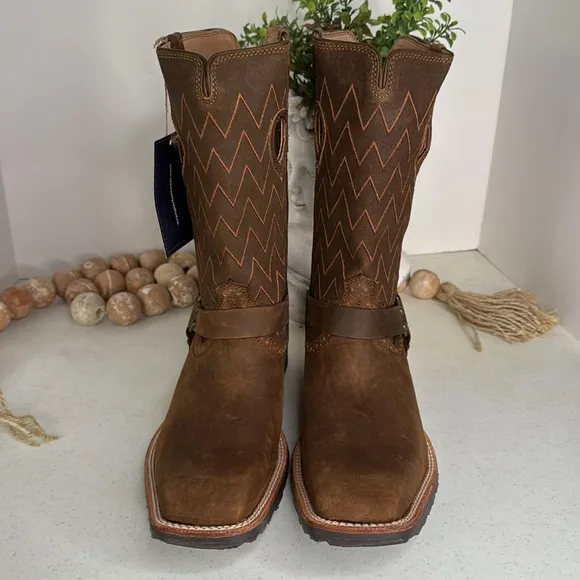 WRANGLER WOMEN'S HARNESS COWBOY Boots Sz 9