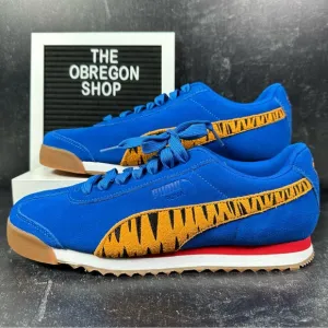 X FROSTED FLAKES ROMA MENS SHOES SIZE 10 TONY THE TIGER STRIPE KELLOGGS SUEDE