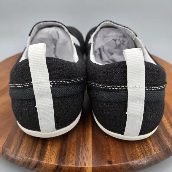 Xero Aptos Shoes Men's 15 Black Canvas Barefoot Minimalist Athletic Sneakers