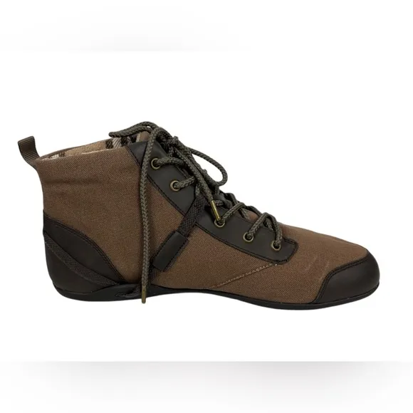 Xero Shoes Denver Barefoot Boots Sz 13 Minimalist Outdoor Brown Zero Drop Canvas