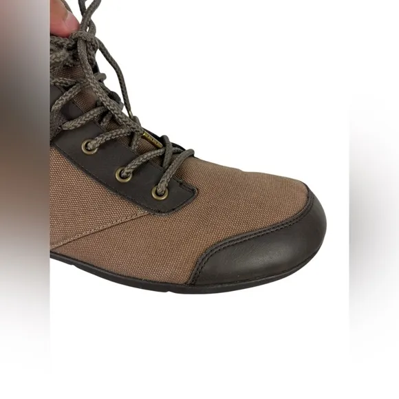 Xero Shoes Denver Barefoot Boots Sz 13 Minimalist Outdoor Brown Zero Drop Canvas