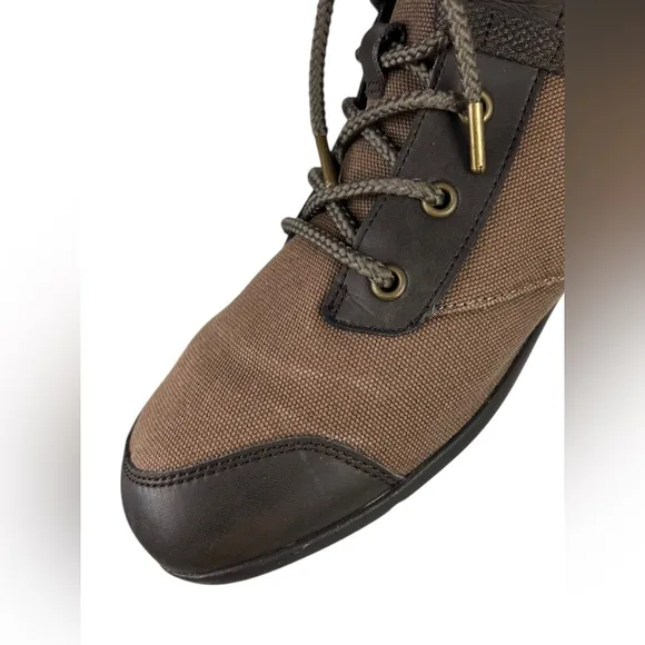 Xero Shoes Denver Barefoot Boots Sz 13 Minimalist Outdoor Brown Zero Drop Canvas