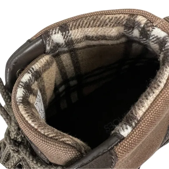 Xero Shoes Denver Barefoot Boots Sz 13 Minimalist Outdoor Brown Zero Drop Canvas