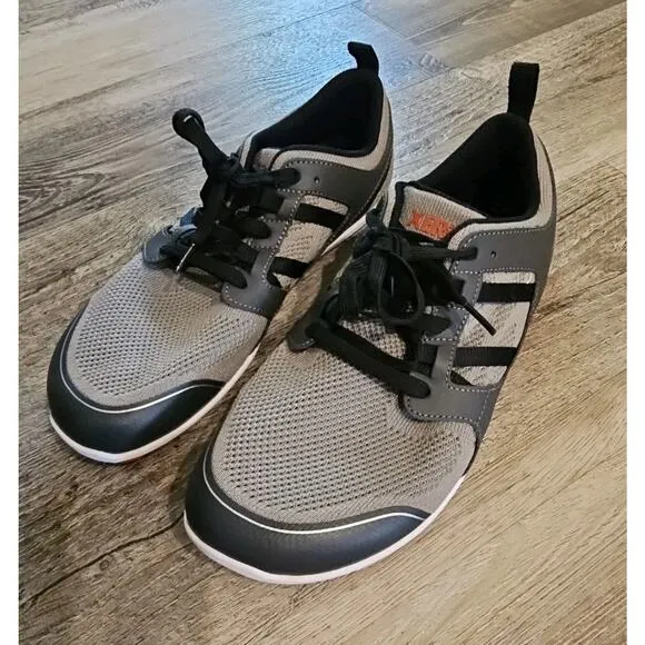 Xero Shoes Mens Zelen Gray Mesh Running &amp; Training Size 10.5 M