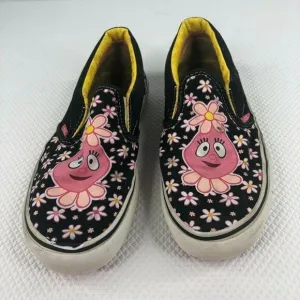 YO GABBA GABBA FOOFA SLIP ON SHOES SNEAKERS SIZE 4