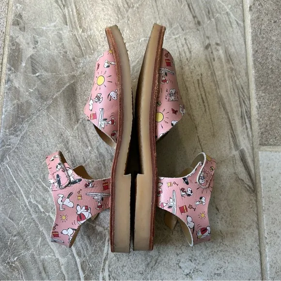 Young Soles Sonny Pink Sandals, Size 34 EU, 3 US