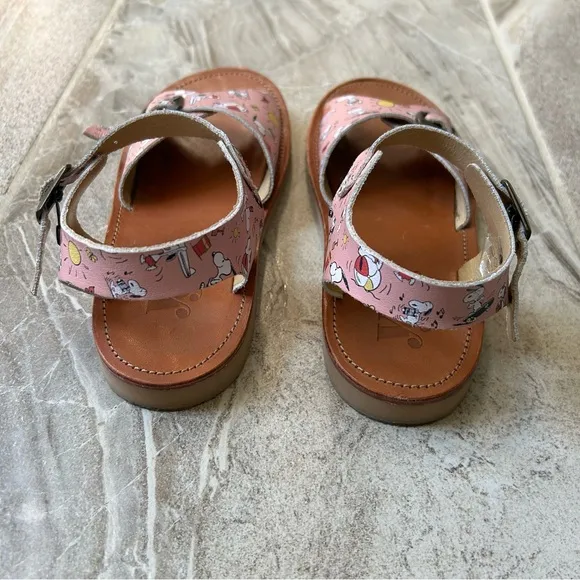 Young Soles Sonny Pink Sandals, Size 34 EU, 3 US