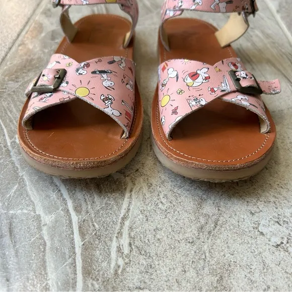 Young Soles Sonny Pink Sandals, Size 34 EU, 3 US