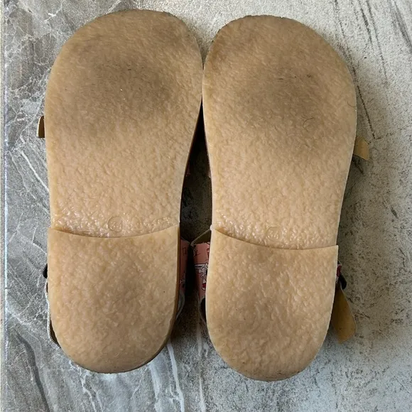 Young Soles Sonny Pink Sandals, Size 34 EU, 3 US