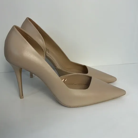 ZARA‎ LEATHER HEELED SHOES NARCISO RODRÍGUEZ COLLECTION